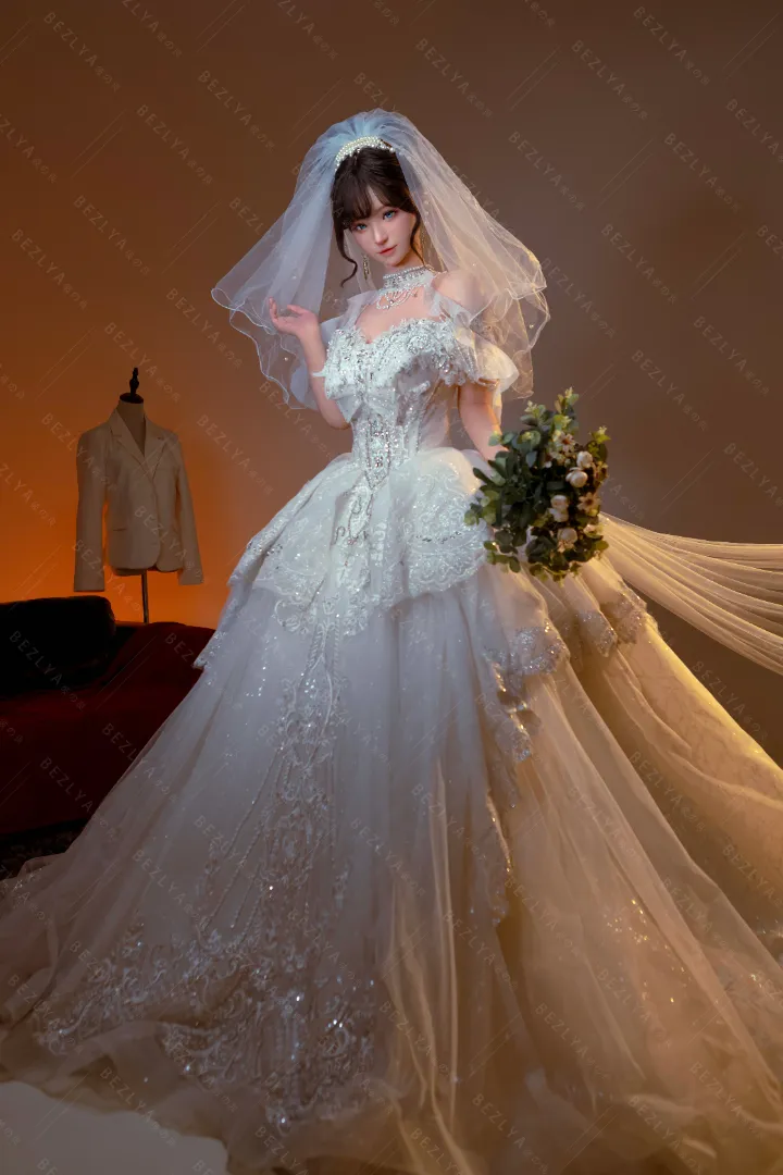 164cm (5ft5) F-Cup Lightweight Silicone Sex Doll, ROS Head YingJing